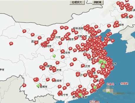 中國水污染地圖 中國水污染地圖